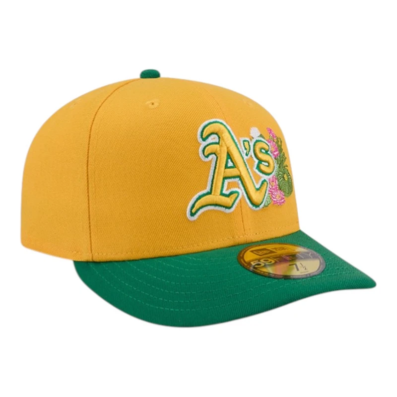 Oakland Athletics Yellow and Green 2026 Spring Training New Era 59FIFTY Fitted Hat