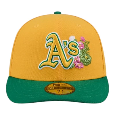 Oakland Athletics Yellow and Green 2026 Spring Training New Era 59FIFTY Fitted Hat