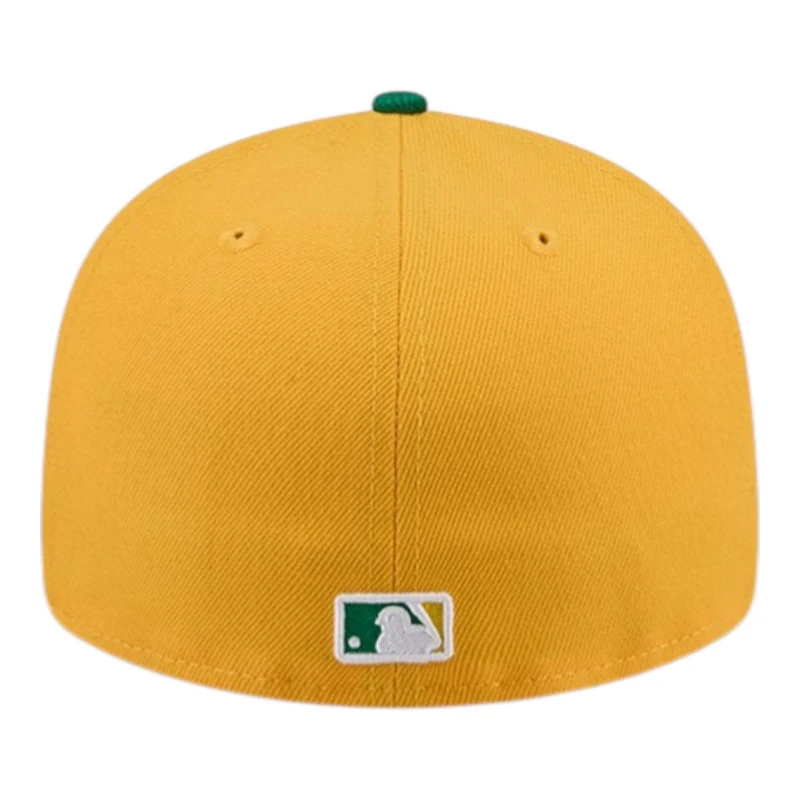 Oakland Athletics Yellow and Green 2026 Spring Training New Era 59FIFTY Fitted Hat