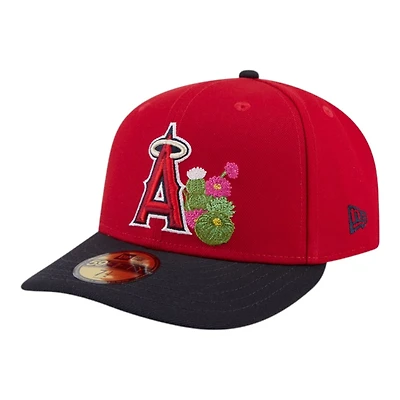 Los Angeles Angels Red and Navy 2026 Spring Training New Era 59FIFTY Fitted Hat