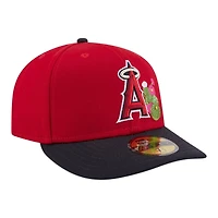 Los Angeles Angels Red and Navy 2026 Spring Training New Era 59FIFTY Fitted Hat