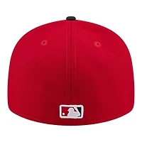 Los Angeles Angels Red and Navy 2026 Spring Training New Era 59FIFTY Fitted Hat