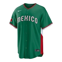 Team Mexico Randy Arozarena Green 2026 World Baseball Classic WBC Nike Road Stadium Jersey