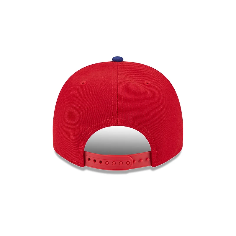 Philadelphia Phillies Red and Royal Cartoon Series New Era 9FIFTY A-Frame Snapback Hat