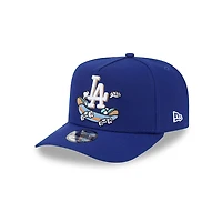 Los Angeles Dodgers Royal Cartoon Series New Era 9FIFTY A-Frame Snapback Hat