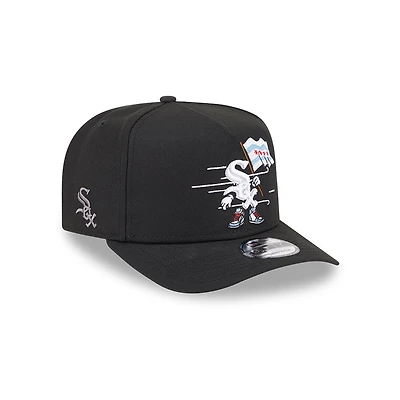 Chicago White Sox Black Cartoon Series New Era 9FIFTY A-Frame Snapback Hat