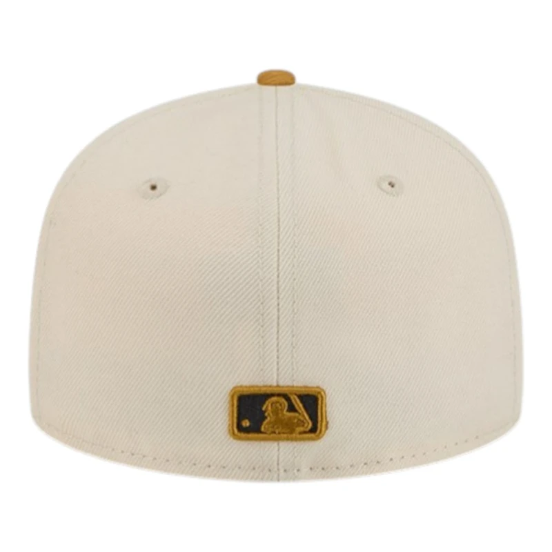 New York Yankees Chrome White and Bronze Era 59FIFTY Fitted Hat