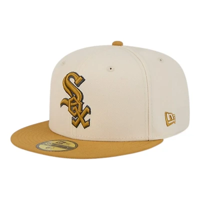 Chicago White Sox Chrome and Bronze New Era 59FIFTY Fitted Hat
