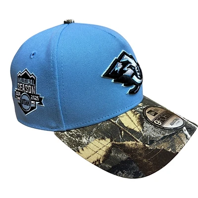 Utah Mammoth Mountain Blue and Realtree Camo Inaugural Season Patch New Era 9FORTY A-Frame Snapback Hat