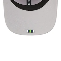 Seattle Seahawks Gray 2025 Sideline New Era 9SEVENTY Trucker Stretch Snapback Hat