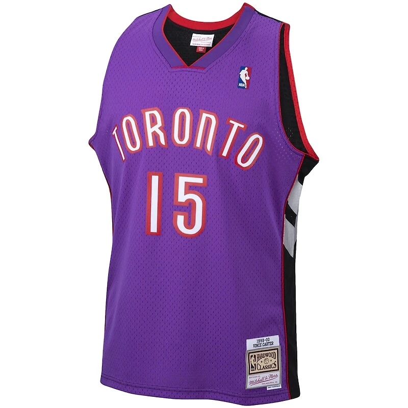Vince Carter Toronto Raptors Mitchell & Ness 1999-2000 Hardwood Classics Swingman Purple Jersey