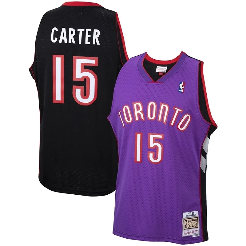 Vince Carter Toronto Raptors Mitchell & Ness 1999-2000 Hardwood Classics Swingman Purple Jersey