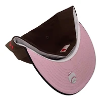 Los Angeles Dodgers Brown and Black 1959 All Star Game Pirate Patch Pink UV New Era 59FIFTY Fitted Hat