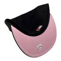 Los Angeles Dodgers Black Cooperstown Logo 1959 All Star Game Patch Pink UV New Era 59FIFTY Fitted Hat