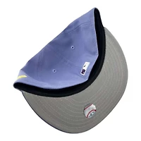 Los Angeles Dodgers Purple "Bloom Collection" 2025 World Champions Patch New Era 59FIFTY Fitted Hat