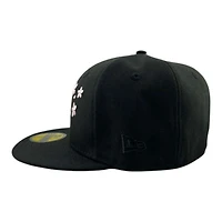 Los Angeles Dodgers Black "Bloom Collection" Kanji Patch New Era 59FIFTY Fitted Hat