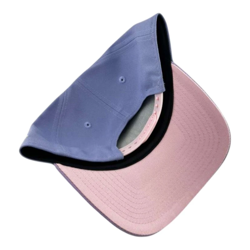 Los Angeles Dodgers Purple Two Tone "Bloom Collection" 2025 Champs Patch 9FIFTY A-Frame Snapback Hat