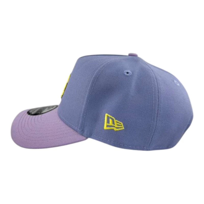 Los Angeles Dodgers Purple Two Tone "Bloom Collection" 2025 Champs Patch 9FIFTY A-Frame Snapback Hat