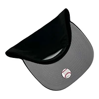 Los Angeles Dodgers Black on Black "Bloom Collection" 9FIFTY A-Frame Snapback Hat