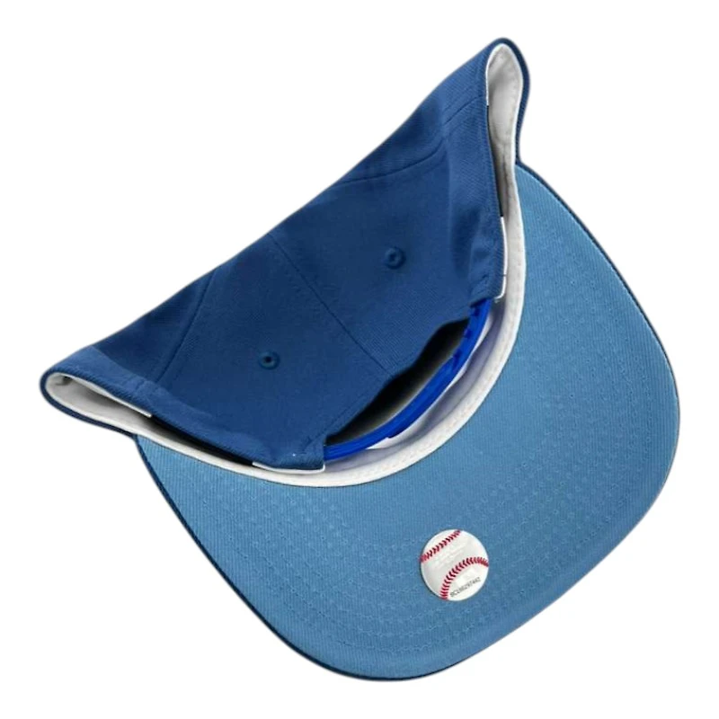 Los Angeles Dodgers Indigo "Bloom Collection" 9FIFTY A-Frame Snapback Hat