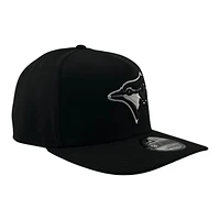 Toronto Blue Jays Black and White Basic Grey UV New Era 9FIFTY A-Frame Snapback Hat