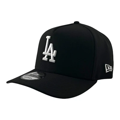 Los Angeles Dodgers Black and White Basic Grey UV New Era 9FIFTY A-Frame Snapback Hat