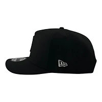 Los Angeles Angels Black on Black Basic Grey UV New Era 9FIFTY A-Frame Snapback Hat