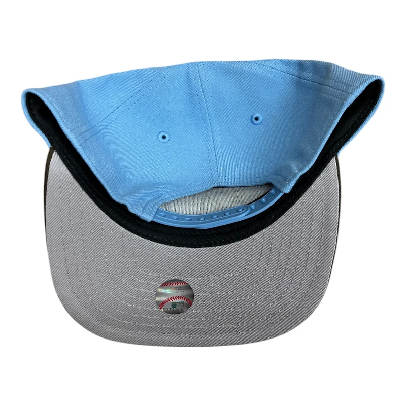 Toronto Blue Jays Sky Blue and Brown 40th Season Patch Gray UV New Era 9FIFTY A-Frame Snapback Hat