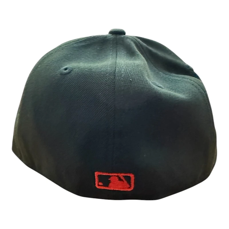 Houston Astros Red on Black with UV New Era 59FIFTY Fitted Hat