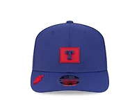 Texas Rangers Royal 2026 Clubhouse New Era 9SEVENTY Stretch Snapback Hat