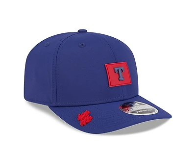 Texas Rangers Royal 2026 Clubhouse New Era 9SEVENTY Stretch Snapback Hat