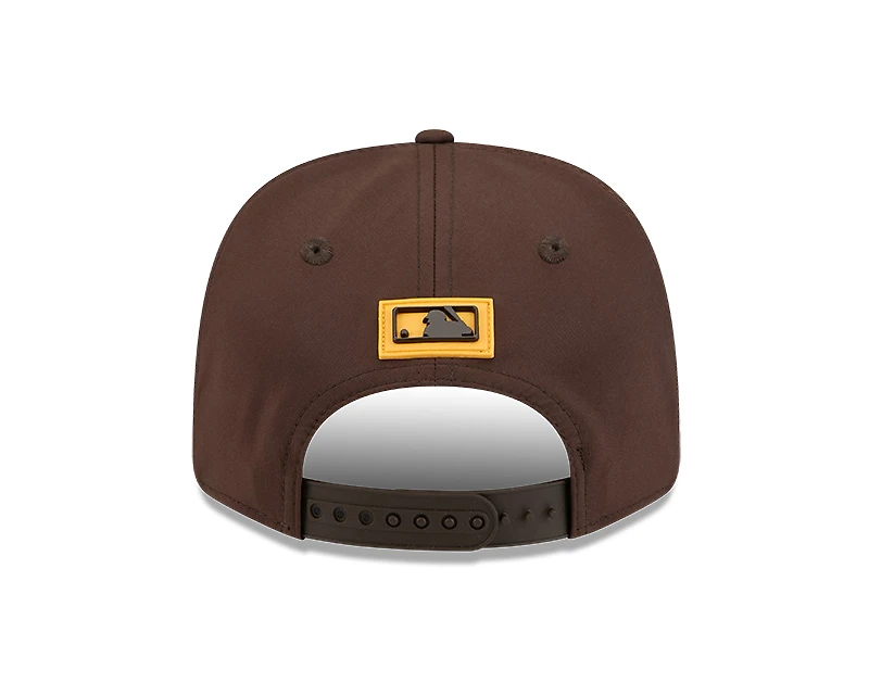 San Diego Padres Brown 2026 Clubhouse New Era 9SEVENTY Stretch Snapback Hat