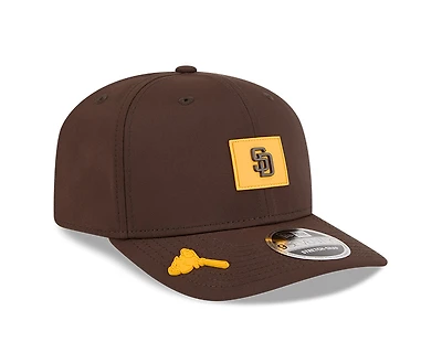 San Diego Padres Brown 2026 Clubhouse New Era 9SEVENTY Stretch Snapback Hat