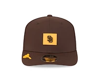 San Diego Padres Brown 2026 Clubhouse New Era 9SEVENTY Stretch Snapback Hat