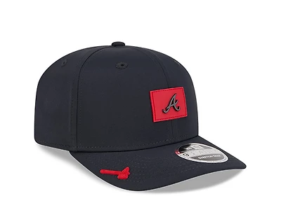 Atlanta Braves Navy 2026 Clubhouse New Era 9SEVENTY Stretch Snapback Hat