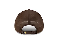San Diego Padres Brown 2026 Batting Practice New Era 9FORTY Apex Trucker Adjustable Hat