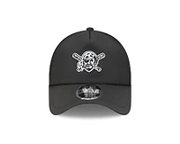 Pittsburgh Pirates Black 2026 Batting Practice New Era 9FORTY Apex Trucker Adjustable Hat