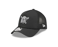 Pittsburgh Pirates Black 2026 Batting Practice New Era 9FORTY Apex Trucker Adjustable Hat