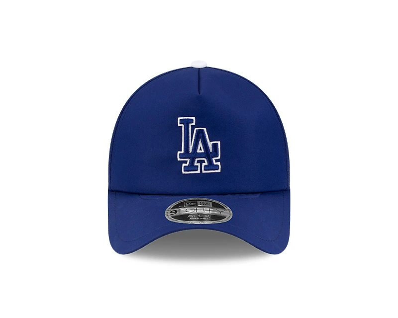 Los Angeles Dodgers Royal 2026 Batting Practice New Era 9FORTY Apex Trucker Adjustable Hat