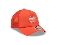 Houston Astros Orange 2026 Batting Practice New Era 9FORTY Apex Trucker Adjustable Hat