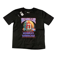 Youth Team Dominican Republic Black 2026 World Baseball Classic WBC New Era T-Shirt