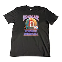 Team Dominican Republic Black 2026 World Baseball Classic WBC New Era Graphic T-Shirt