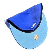 Los Angeles Dodgers Majestic Blue 2025 World Series Champions Icy UV New Era 59FIFTY Fitted Hat