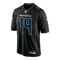 Seattle Seahawks Sam Darnold Nike Carbon Black Fashion Game Jersey
