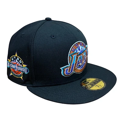 Utah Jazz Black 1993 All-Star Weekend Patch New Era 59FIFTY Fitted Hat