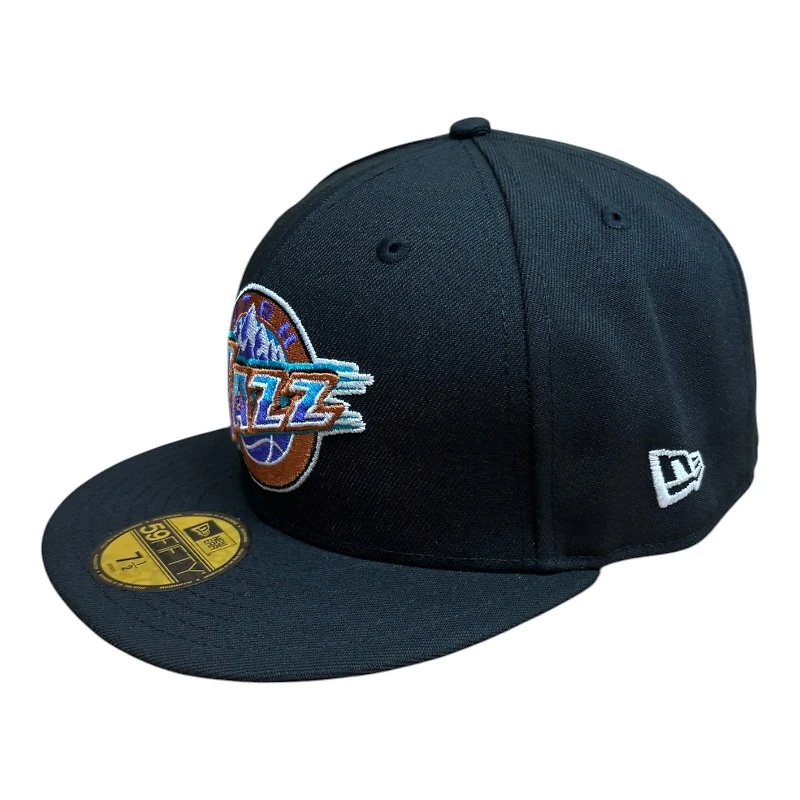 Utah Jazz Black 1993 All-Star Weekend Patch New Era 59FIFTY Fitted Hat