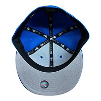 New York Mets Royal Blue NY Side Patch with Gray UV Era 59FIFTY Fitted Hat