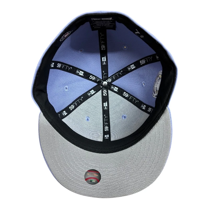 Boston Red Sox Lavender Fenway Park Patch Gray UV New Era 59FIFTY Fitted Hat