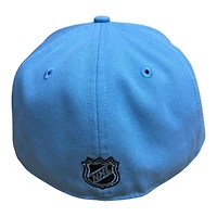 Utah Mammoth Mountain Blue Primary Logo with Gray UV New Era 59FIFTY Fitted Hat