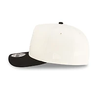 San Francisco Giants Chrome and Black New Era 9FIFTY A-Frame Snapback Hat